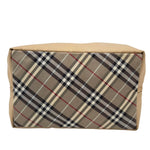 Load image into Gallery viewer, Burberry Nova Check Blue Label Handbag Nylon Beige (preowned)
