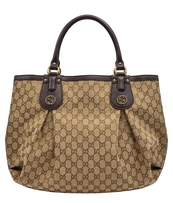 Gucci GG Canvas Scarlett Tote Bag (Pre-owned) BVY3V6G