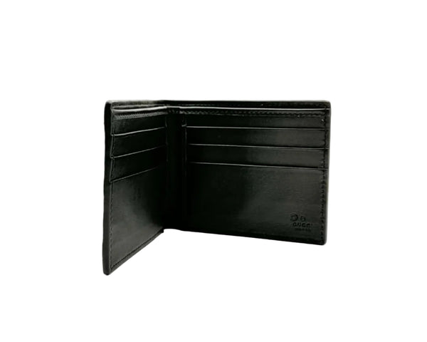 Gucci Bifold Wallet Microguccissima leather Black (Brandnew)