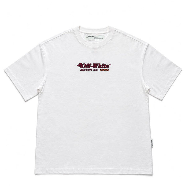 Off-White Motor Co.Short Sleeve T-shirt White