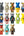 Bearbrick Series 46 Sealed Case 100% 24 Blind Boxes (Sold per piece)