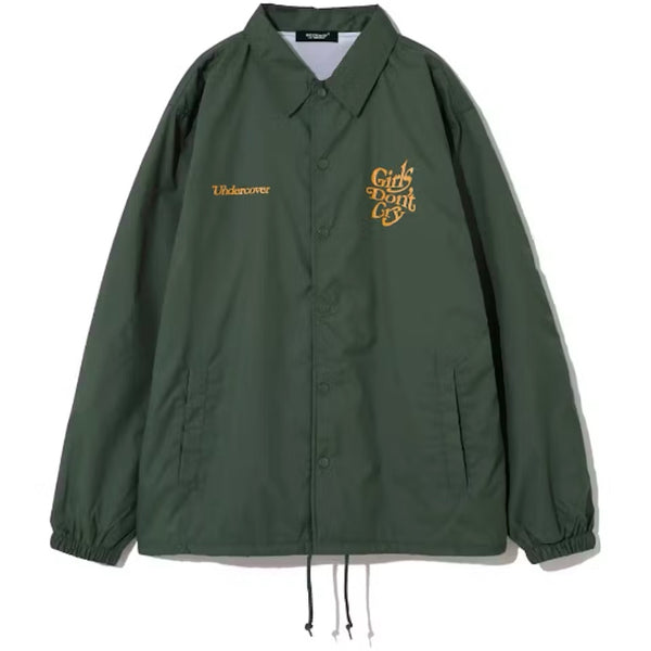 Undercover x Verdy Girls Don't Cry Coach Jacket Green
