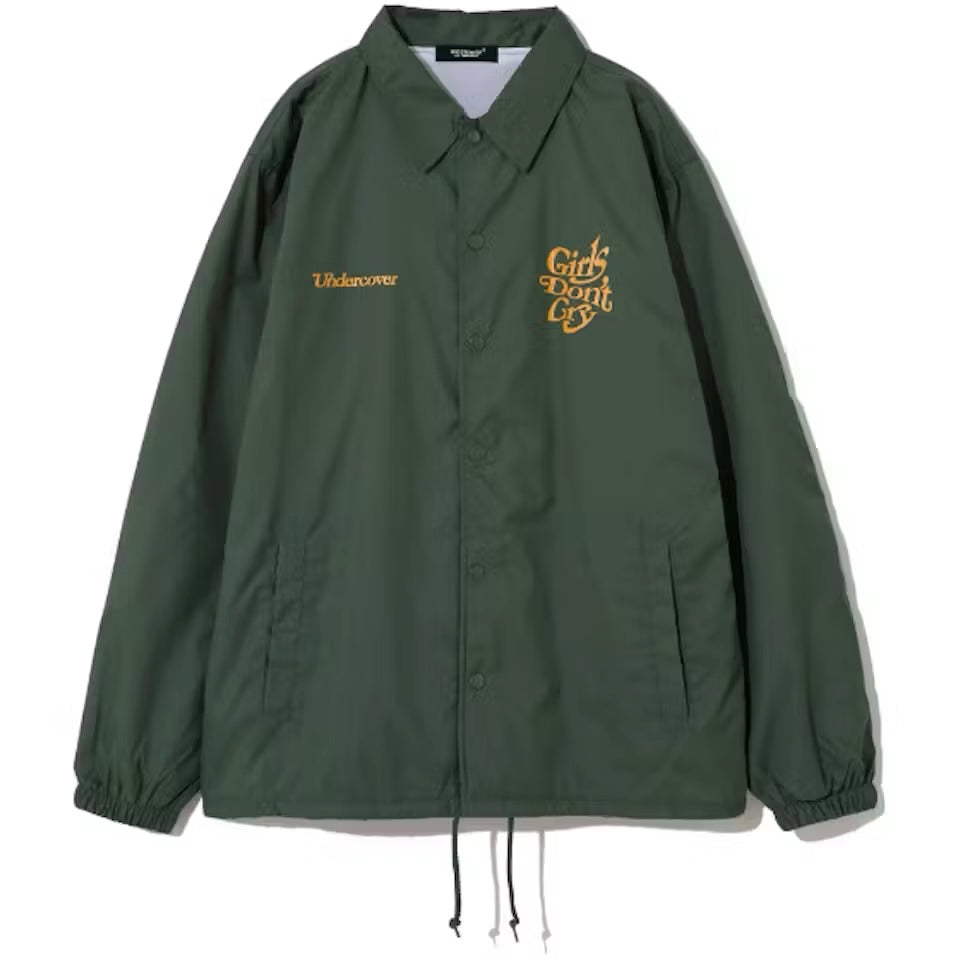 Undercover x Verdy Girls Don't Cry Coach Jacket Green – shoegamemanila