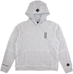 Load image into Gallery viewer, Chrome Hearts GRP Y NOT Leather Patchwork Grey Hoodie
