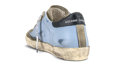 Golden Goose Super-Star Pastel Sky Taupe & Black (Women's)