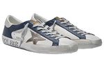Load image into Gallery viewer, Golden Goose Superstar Double Quarter White Dark Blue Gun Metal
