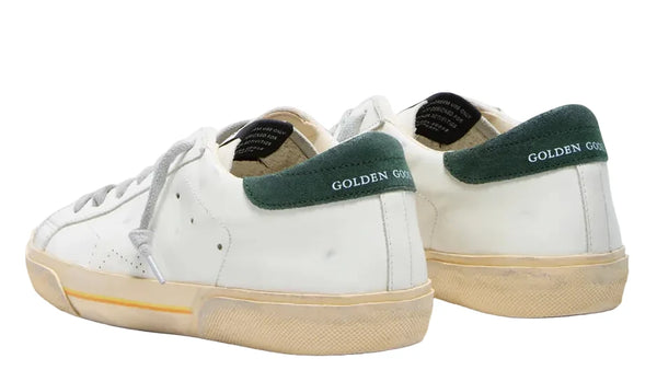 Golden Goose Super-Star White Green Gold