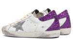 Load image into Gallery viewer, Golden Goose Super-Star Sneakers White Ice Silver Purple (Women's)
