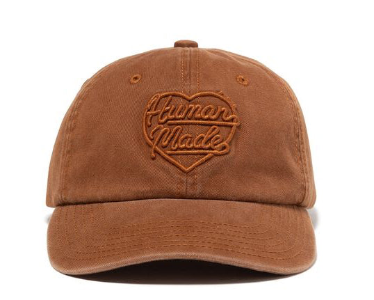 Human made 6Panel Twill Cap Brown