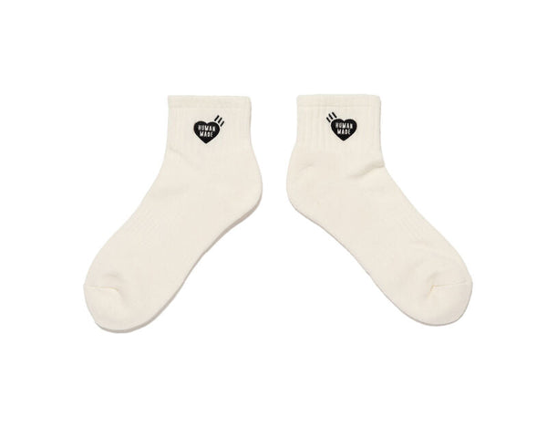 Human Made Pile Short Socks White
