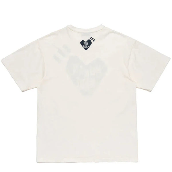 Human Made Ningensei Heart  T-Shirt White