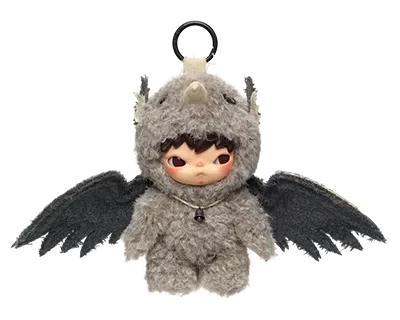 Popmart Hirono Mist-Walker Series Plush Doll Pendant The Tempered Aegis (Secret)