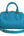 Louis Vuitton Nanogram Speedy Bandoulière 20 2WAY Handbag Turqoise (Pre-loved)