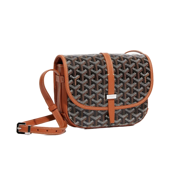 GOYARD Belvedere PM Black & Tan Bag