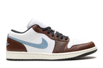 Load image into Gallery viewer, Air Jordan 1 Low ‘Mocha Blue Grey’ (GS)
