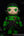 Pop Mart Mega Space Molly Automobile Lamborghini Edition 2024 1000% (Green)