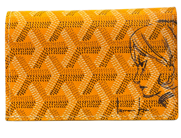 Goyard Saint Pierre Card Holder Yellow