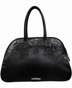 Load image into Gallery viewer, Chrome Hearts Gym Bag Boston Cross Black

