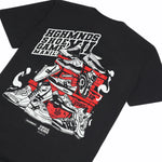Load image into Gallery viewer, Sgm x Hghmnds "Shoe Empire" Tee Black
