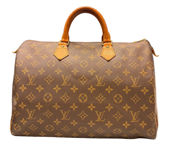 Louis Vuitton Monogram Speedy 35 Handbag (Pre-owned)