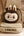 Classic Bag Series-LABUBU Berber Fleece Backpack (Brown)