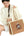 Classic Bag Series- LABUBU Plush Tote Bag (Brown)