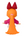 MOLLY × The Powerpuff Girl Blossom Action Figure