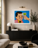 Load image into Gallery viewer, Joan Cornellà Idiot Print, 2023 (Signed/Numbered) (Framed)
