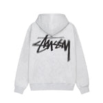 Load image into Gallery viewer, Stussy Dizzy Stock Hood Grey

