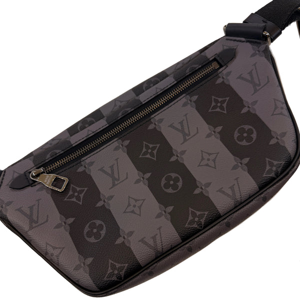 Louis Vuitton x NIGO Monogram Eclipse Stripes LV Heart Modular Sling Bag (Like New) 3CJ8KXB