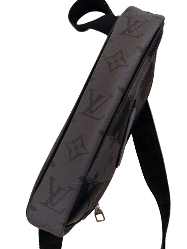 Louis Vuitton x NIGO Monogram Eclipse Stripes LV Heart Modular Sling Bag (Like New) 3CJ8KXB