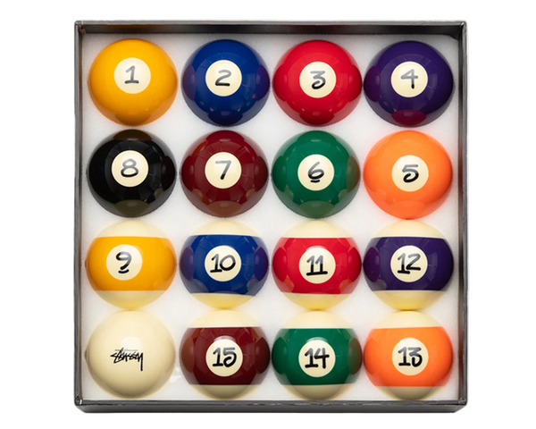Stussy Billiard Balls Multi