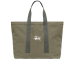 Load image into Gallery viewer, STUSSY Canvas Extra Large Tote Bag Green
