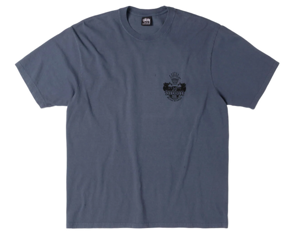 Stussy Built to Last Tee Pigment Dyed Navy