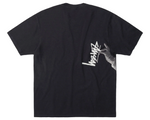 Load image into Gallery viewer, Stussy Lady Paris Pig. Dyed Tee Faded Black
