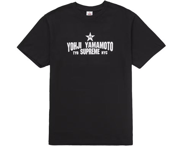 Supreme Y's by Yohji Yamamoto Star Tee Black