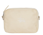 Load image into Gallery viewer, Stussy Canvas Side Pouch Natural
