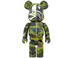 Load image into Gallery viewer, Bearbrick BAPE x Mastermind 1000% Green Camo
