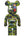 Bearbrick BAPE x Mastermind 1000% Green Camo