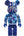 Bearbrick x BAPE ABC Camo Shark 1000% Clear Blue