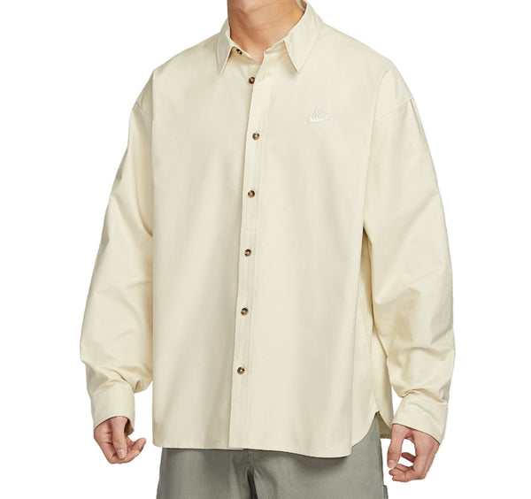 Nike Club Men's Oversized Long-Sleeved Oxford Shirt