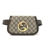 Load image into Gallery viewer, Gucci Brown GG Supreme Blondie Belt Bag Beige
