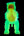 Garamond Ultra Monster Glow in the Dark Sofubi 9” Tall Figure