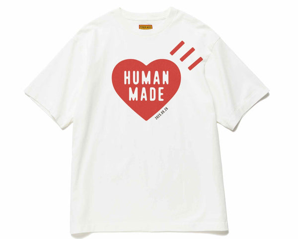 Human Made Daily S/S Tee White Red (HM30TE0926)