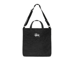 Load image into Gallery viewer, Stussy Canvas Crossbody Bag Washed Black
