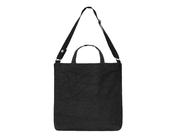 Stussy Canvas Crossbody Bag Washed Black