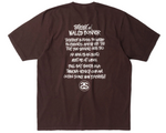 Load image into Gallery viewer, Stussy Wales Bonner Ocean Song Tee Brown
