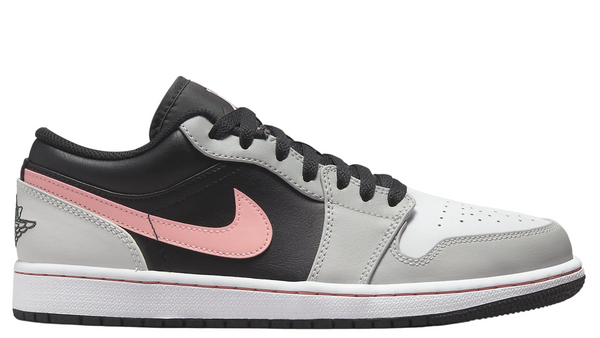 Jordan 1 Low Black Grey Pink