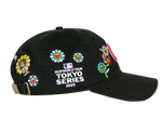 Load image into Gallery viewer, New Era x Takashi Murakami x MLB World Tour Tokyo Series 2025 New Era 9Twenty Cubs Strapback Hat Black
