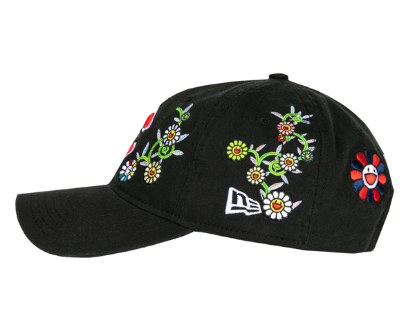New Era x Takashi Murakami x MLB World Tour Tokyo Series 2025 New Era 9Twenty Cubs Strapback Hat Black
